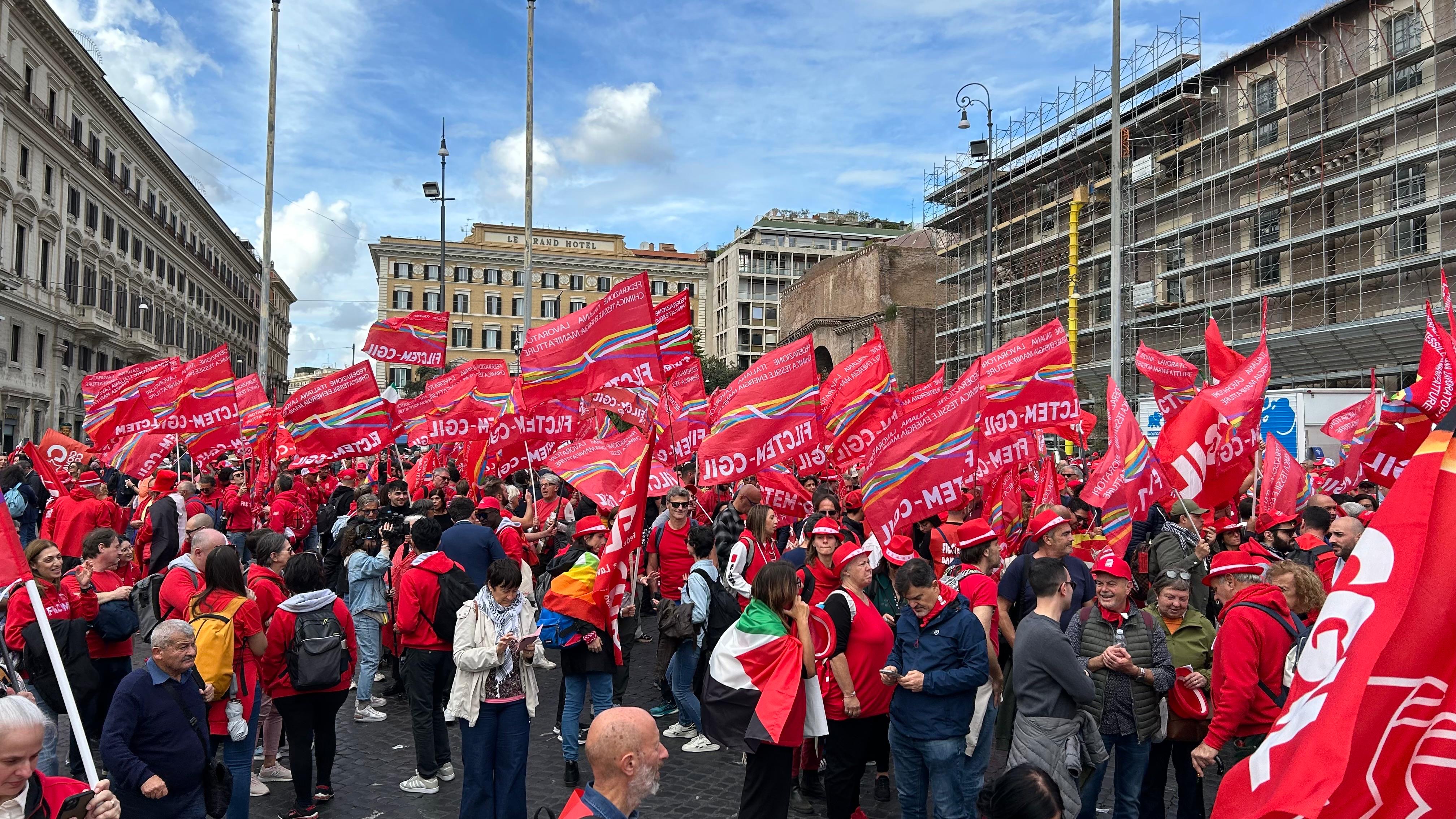In 200.000 a Roma con la Cgil per un’altra idea di Paese